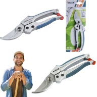 SEKATOR OGRODOWY RĘCZNY NOŻYCE DO KWIATÓW GAŁĘZI PREMIUM STAL JAPOŃSKA