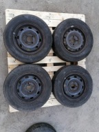Felgi + opony lato stalowe R13 4x100 –komplet Renault Megane I +dojazdówka