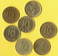 KOREA 10 WON 1991 r.
