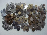 Zestaw monet obiegowych Azja.