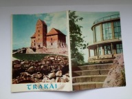 Litwa TROKI - zamek i miasto - zestaw 11 pocztówek w obwolucie z 1966 r