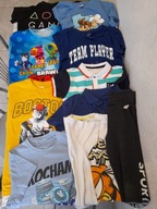 Zestaw - 3 bluzy dla chłopca roz.134 cm - Among Us.