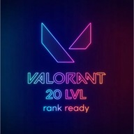 KONTO VALORANT 20 LVL RANKED READY