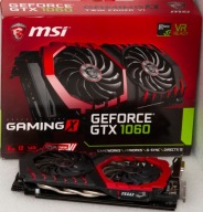 Karta graficzna MSI GTX 1060 Gaming X 6GB