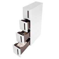 Szafka kuchenna Songmics biały 45 x 17 x 84 cm kolor frontu: biały