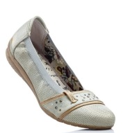 MUSTANG - szare baleriny damskie / dziewczęce 36