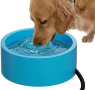 Podgrzewana Miska dla Psa Kota 24,5 cm Antyzamarzaniowa 220V Miska Zimowa