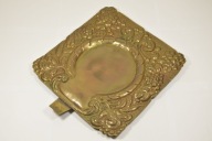 PIĘKNY DUŻY KINKIET ODBLASKOWY MOSIĄDZ RZADKOŚĆ