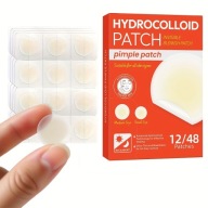 Plastry na pryszcze hydrożelowe 48 szt grube, na trądzik i niedoskonałości