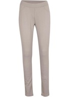 22698 SPODNIE DAMSKIE TREGGINSY LEGGINSY RURKI POPIELATE SIWE 40/42