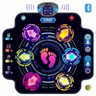 Mata muzyczna do tańca LED Bluetooth – 8 strzałek, 3 poziomy, dla dzieci