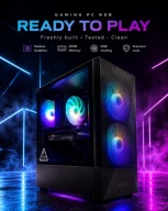 Komputer Gamingowy Ryzen 5 3600X RX 6600 16GB RAM NVMe B550 RGB Win11 Pro