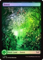 Karta Magic: The Gathering Forest 276 FullArt DSK *Foil*
