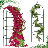 PERGOLA OGRODOWA METALOWA KOLUMNOWA NA RÓŻE MOCNA PODPORA POD RÓŻE 190 CM