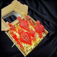 Niepowtarzalne zawieszki świąteczne na choinkę zestaw 7 sztuk