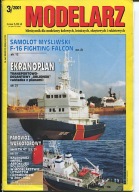 Modelarz 3/2001 parowóz Tw47, ekranoplan A-90