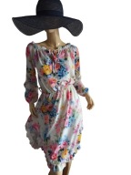 PAKUTEN SUKIENKA hiszpanka w kwiaty 36/38