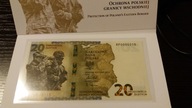 Banknot 20zł Ochrona Polskiej Granicy Wschodniej RP0000215 Rarytas