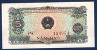 WIETNAM 5 HAO 1976 aUNC RARE