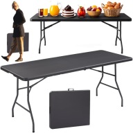 STÓŁ OGRODOWY SKŁADANY ROZKŁADANY CATERINGOWY BANKIETOWY 180CM DO OGRODU