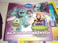 BAJKI DLA ODWAŻNYCH - z filmów Disney: 8 bajek, twarda oprawa, ilustracje