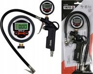 YATO PISTOLET DO POMPOWANIA KÓŁ OPON CYFROWY MANOMETR WYŚWIETLACZ LCD 8 BAR