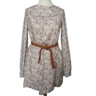 Lefties sukienka w subtelny kwiatowy wzór boho 152 cm