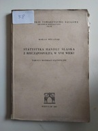 Marian Wolański Statystyka handlu Śląska z Rzeczpospolitą w XVII wieku 1963