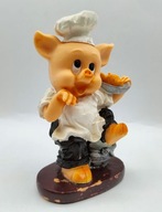 Kucharz PROSIACZEK świnka serwuje kurczaka;) STARA