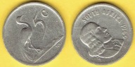 AFRYKA 5 CENTS 1969 R. SOUTH