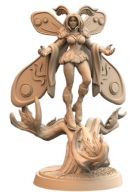 Twilight Matriach Kobieta Ćma Pinup A Druk 3D NSFW