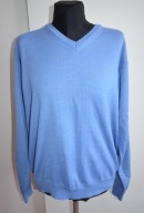 CONEY ISLAND CIEPŁY SWETEREK 50% WEŁNA WOOL WEŁNIANY OVERSIZE MELANŻ