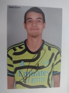 Zdjęcie 10x15 autograf Arsenal Jakub Kiwior 2023/24