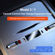 Dla szybkiej ładowarki Tesla Model3/Y 27 W, stacja dokująca USB typu C