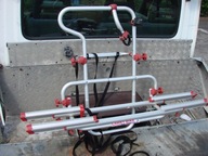 Fiamma bagażnik na 2 rowery na koło zapasowe terenówki.