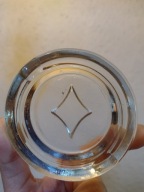 Popielniczka kryształowa brydżowa karo Huta Ząbkowice