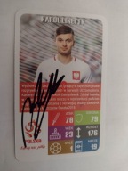 Karty Top trumps autograf Polska Karol Linetty PZPN