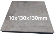 Blacha stalowa formatka z blachy 10mm 130x130mm