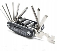 Zestaw kluczy rowerowych 16w1 multitool imbusy śrubokręty