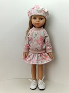 Ubranko komplet zestaw dla lalki Paola Reina 32cm bluza spódnica beret 3w1