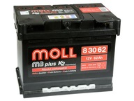 AKUMULATOR MOLL M3 12V 62Ah 600A Warszawa Bielany Łomianki Błonie NDM