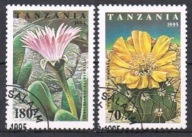 T.0004 Znaczki Flora Kwiaty kaktusy sukulenty *seria