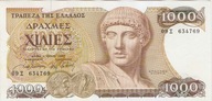 Grecja 1000 Drachm 1987 Apollo