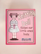 NOWY przyrząd do robienia sznurków robótki ręczne laleczka dziewiarska