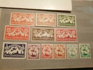 Danzig Gdańsk lotnicze samolot flugpost