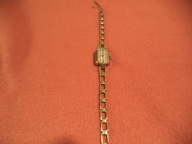 Rzadki oryginalny damski zegarek z bransoletą ŁUCZ - prod. ZSRR