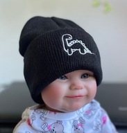 Beanie czapeczki ciepłe dla noworodków 0-12m