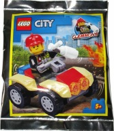 Lego City 952009 - Strażak Clemmons na quadzie