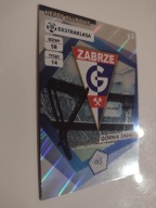 Karta panini autograf Górnik Zabrze sezon 14/15 Herby Ojrzyński Trener