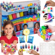 MASA PLASTYCZNA WODNE ŻELE DO TWORZENIA FIGUR DIY ZESTAW KREATYWNY AQUA GEL
